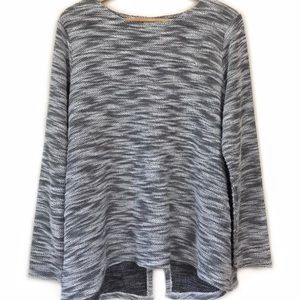 Seed Australia open back grey sweater